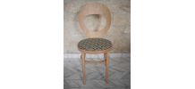 Chaise Baumann Mouette rénovée en wax