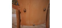 Chaise Baumann Mouette rénovée en wax
