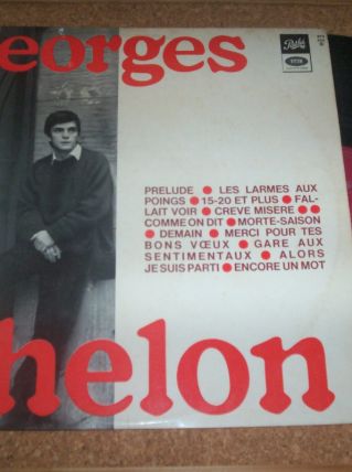 DISQUE 33 TOURS 12 TITRES de georges CHELON 