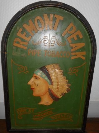 5 Panneaux en bois authentiques publicitaires