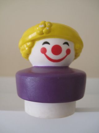 3 Little People Chunky  Fisher Price vintage