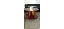 table basse bois massif