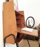 Secretaire bureau vintage Jacques Hitier 1950