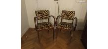 Paire de fauteuils bridge