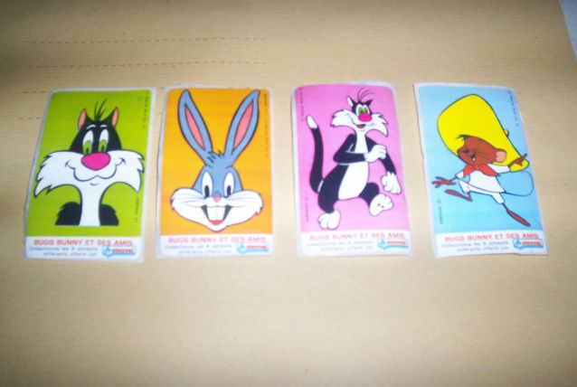 RARE LOT DE 4 AUTOCOLLANTS PUB STENVAL 