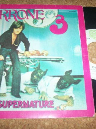 DISQUE 45 TOURS CERRONE 3 SUPERNATURE 
