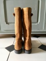 Bottes montantes camel 38/39
