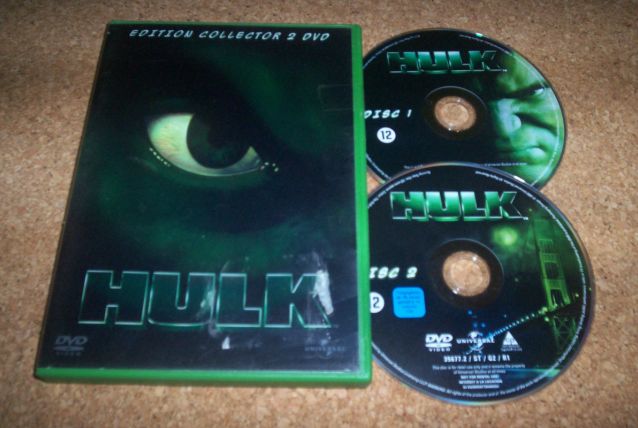 BOITIER 2 DVD HULK série TV 
