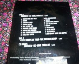 BOITIER METAL 2 DVD + 1 CD TOKIO HOTEL ZIMMER LIVE 