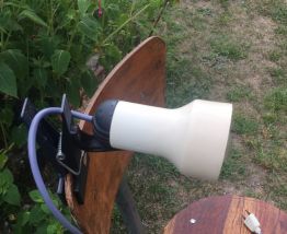 Lampe vintage à pince