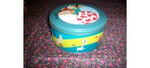 ancienne boite tole metal bd TINTIN 
