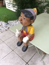 Pinocchio Vintage en bois 