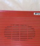 Tourne disques Brand des seventies rouge