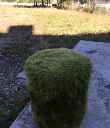 Pouf moumoute 