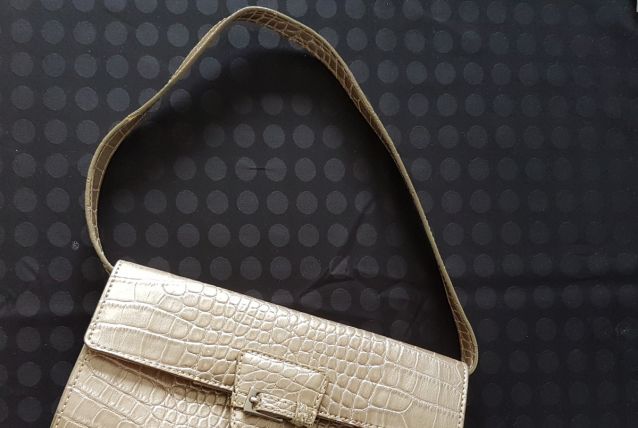 sac à main doré