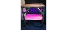 Console Indus Metal et bois 