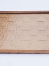 Plateau en bois années 40