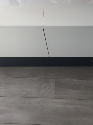 Table basse blanche laqué moderne