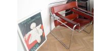 Fauteuil original Wassily B3 de Marcel Breuer
