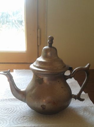 Ancienne théière en Inox