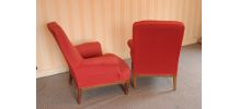 Duo de bergères rouges