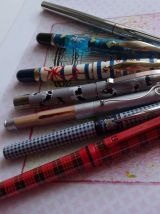 Stylos plume de marque lot de 7 