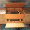 Combiné ancien tourne disque radio annee 50 / 60"