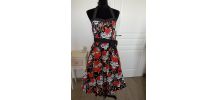Robe pin-up style vintage rockabilly