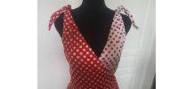 Robe pin-up style vintage