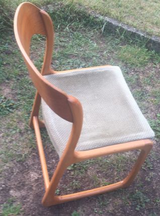 Chaise Baumann traîneau 