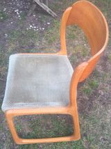 Chaise Baumann traîneau 