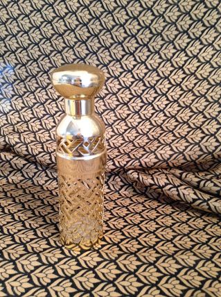 Vaporisateur Guerlain en métal doré