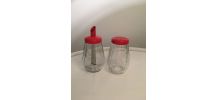 Paire de sucriers vintage