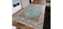 Tapis chinois en pure laine tufté main
