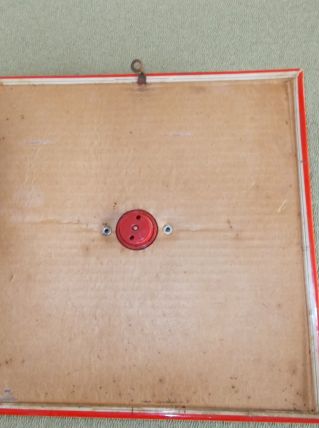 ancien plaque thermometre publicitaire