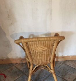 Fauteuils en rotin