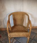 Fauteuils en rotin