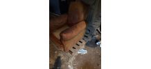 Fauteuil club à rénover années 50