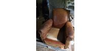 Fauteuil club à rénover années 50