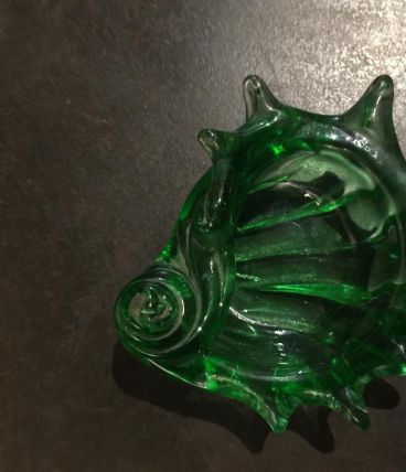 Cendrier en verre 