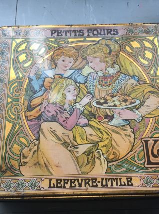 Ancien boite rare Lefèvre Utile lu