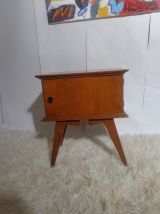 Chevet vintage une porte pieds compas