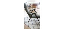 Paire de fauteuils scandinave vintage 1950's