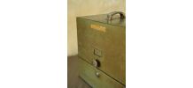 Casier trieur métal FIDUS, années 60's