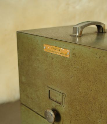 Casier trieur métal FIDUS, années 60's