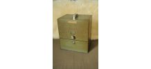 Casier trieur métal FIDUS, années 60's