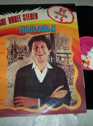 disque 33 tours 16 titres mouloudji 