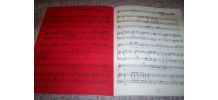 ALBUM PARTITIONS MUSICALES DE MICHEL SARDOU 
