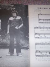ALBUM PARTITIONS MUSICALES DE MICHEL SARDOU 