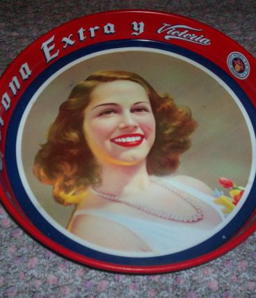 ancien plateau biere corona 